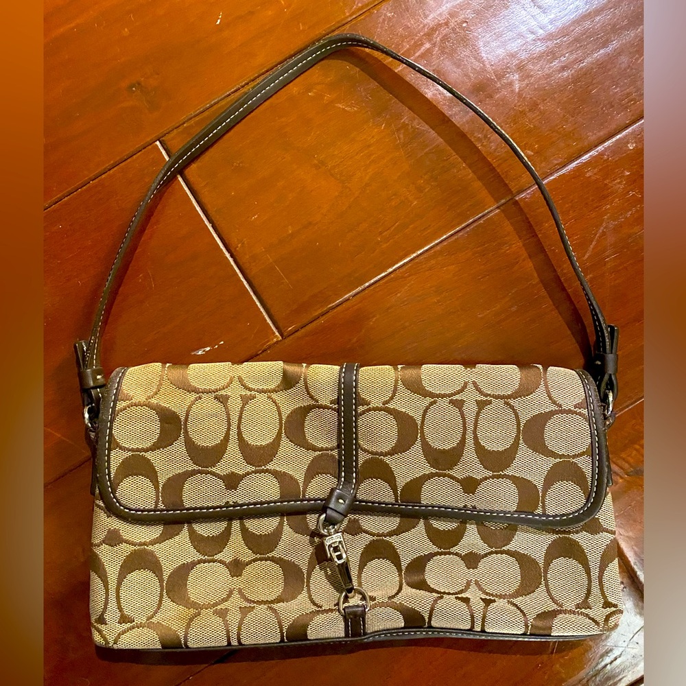 🆓 SHIPPING! COACH signature handbag. Rare/Collectors item. Item No. J2J-6348